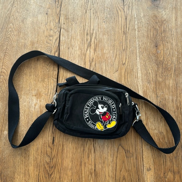 Disney Handbags - Walt Disney World Park Fanny Pack Mickey Since 1971 Convertible Cross Body belt